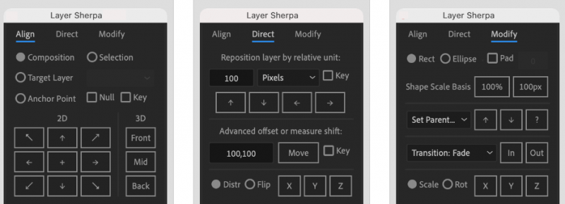 Layer-sherpa AEScipt Adobe Afters Plugin Free Download